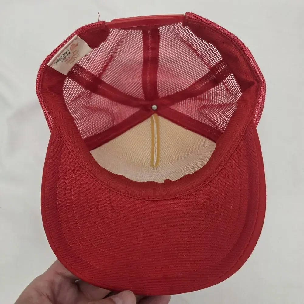 Vintage Old Milwaukee Beer Trucker Hat Snapback Foam Front Made In Taiwan Cap